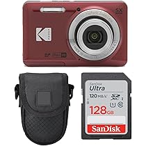 KODAK PIXPRO FZ55 レッド Amazon Canada: KODAK Pixpro FZ55 Digital Camera Bundle, Includes